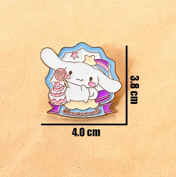 Sanrio Character Enamel Pins Set - Multicolor - Picture 4 of 6